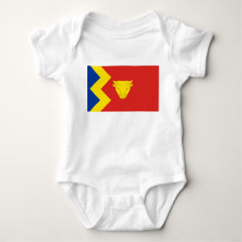 Body Para Bebê Birmingham City Flag