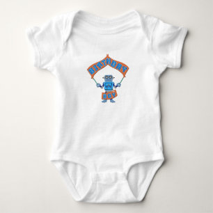 Body Para Bebê Birthday Boy Robot