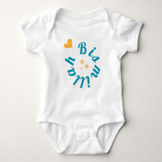 Body Para Bebê Bismillah - roupa para bebê