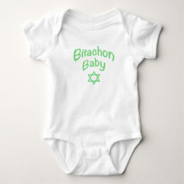 Body Para Bebê Bitachon Baby Green Bodydress