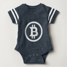 BITCOIN-Bebê Onsie-Cryptocurrency