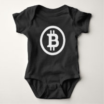 BITCOIN-Bebê Onsie-Cryptocurrency