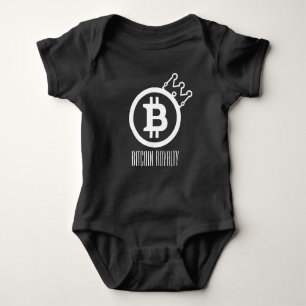 Body Para Bebê BITCOIN-Bitcoin Direito-Onsie-Cripto
