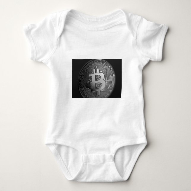 Body Para Bebê Bitmoeda 16 (Frente)