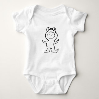 Body Para Bebê Bitty Bull Jammies Kid