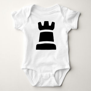 Body Para Bebê Black Rook