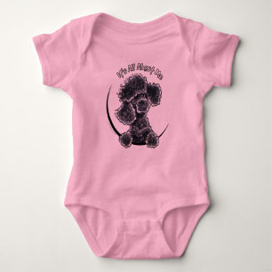 Body Para Bebê Black Toy Poodle IAAM