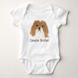 Body Para Bebê Blenheim Cavalier King Charles Spaniel Dog