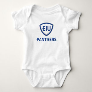 Body Para Bebê Blindagem e logotipo de marca de palavras do leste