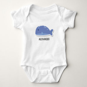 Body Para Bebê Bloco de desenho animado bonito personalizado Bale