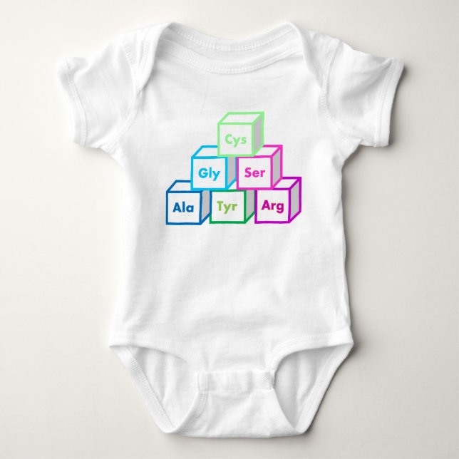 Body Para Bebê Blocos de apartamentos de vida (Frente)