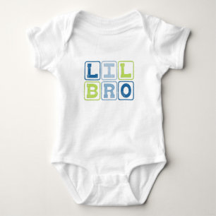 BODY PARA BEBÊ BLOCOS DE OUTLINE DO LIL BRO