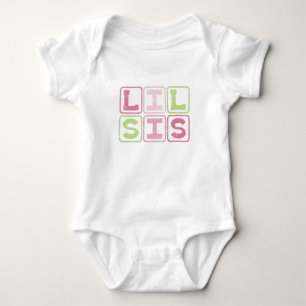 BODY PARA BEBÊ BLOCOS DO SIS LIL