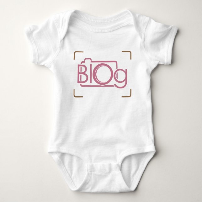 Body Para Bebê blogue (Frente)