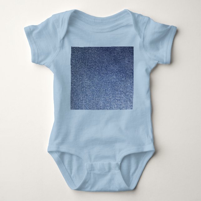 Body Para Bebê Blue Jean Baby Bodydress (Frente)