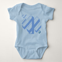 BLUE Jersey BABY Bodycase UNISEX / mmetropólio
