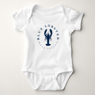Body Para Bebê Blue Lobster Real Estate Baby