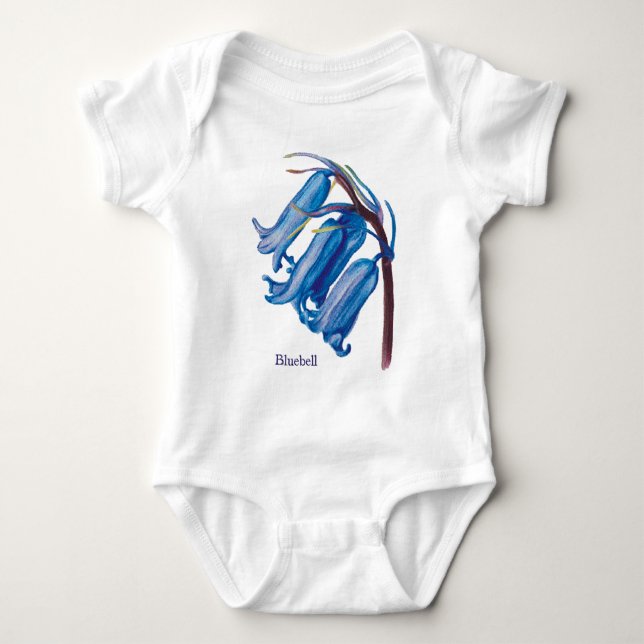 Body Para Bebê Bluebell (Frente)