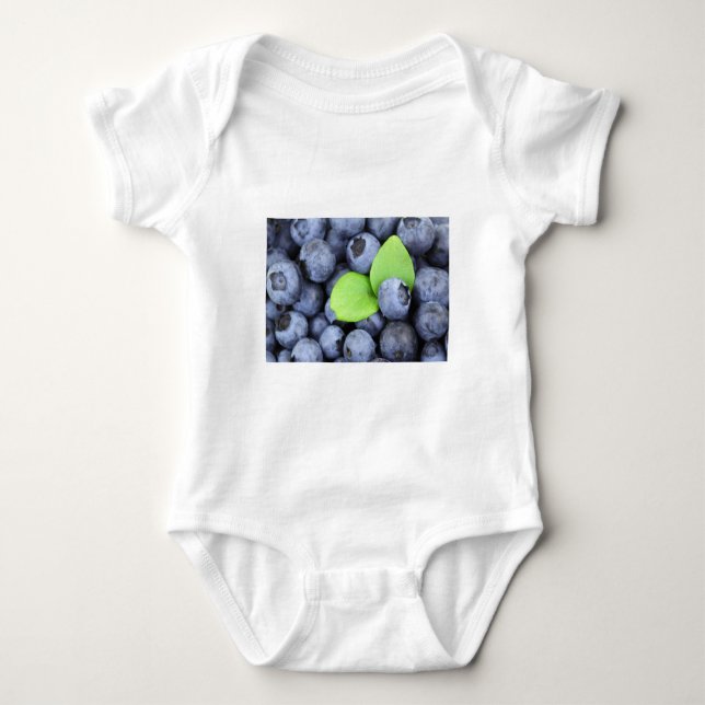 BODY PARA BEBÊ BLUEBERRY (Frente)