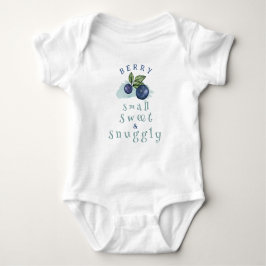 Body Para Bebê Blueberry Small, Sweet e Snuggly