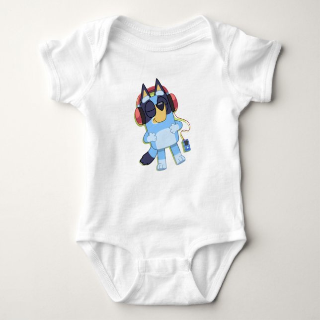 Body Para Bebê Bluey (Frente)