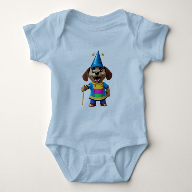 Body Para Bebê Bluey Birthday Party T-shirt, Kids Birthday Shirt (Frente)