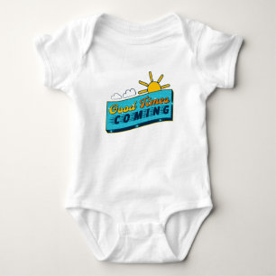 Body Para Bebê Boas Vezes Chegando Citando O Cartoon Sun