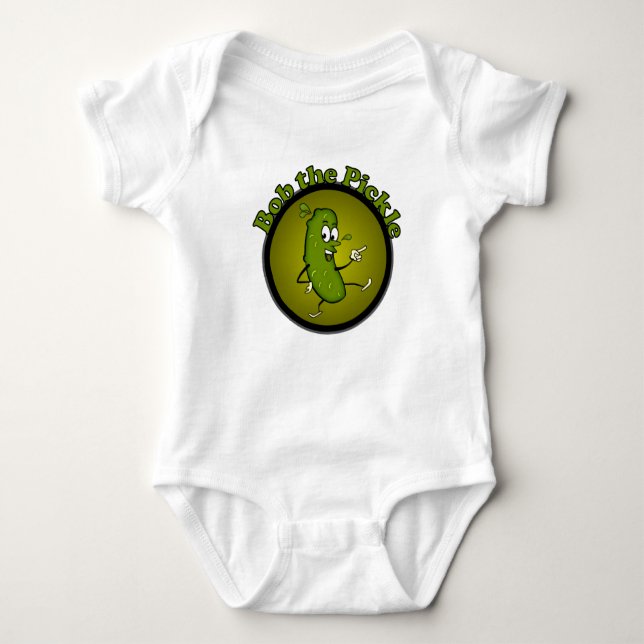 Body Para Bebê Bob o t-shirt da criança da salmoura (Frente)