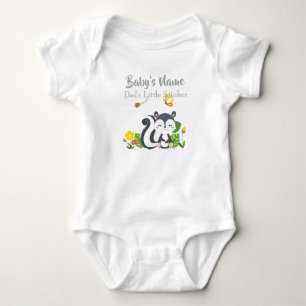 Body Para Bebê Boca, Borboleta e Flores