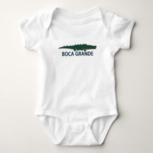 Body Para Bebê Boca grandioso - jacaré