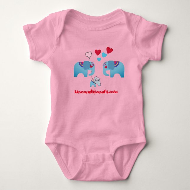 Body Para Bebê Body Amor Incondicional Bebê (Frente)