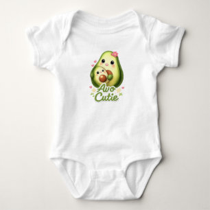 Body Para Bebê Body Avo Cutie Abacate Bebê