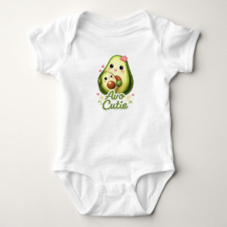 Body Para Bebê Body Avo Cutie Abacate Bebê