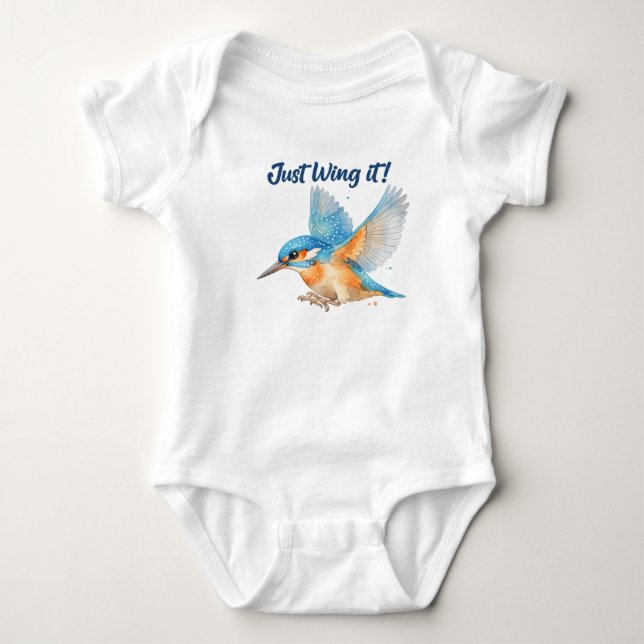 Body Para Bebê Body Bebê Kingfisher (Frente)
