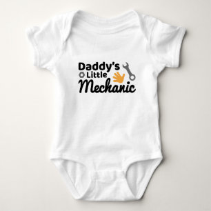 Body Para Bebê Body Bodysuit de Bebê Mecânico do Papai
