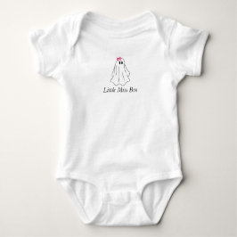 Body Para Bebê Body Bodysuit Little Miss Boo Fantasma