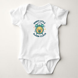 Body Para Bebê Body Camisola Bebê Relógio de Alarme da Mamãe | re