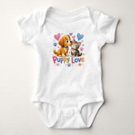 Body Para Bebê Body de Bebê Amor de Cachorrinho