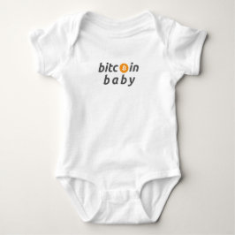 Body Para Bebê Body de Bebê Bitcoin
