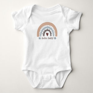 Body Para Bebê Body de Bebê Boho Arco-Íris