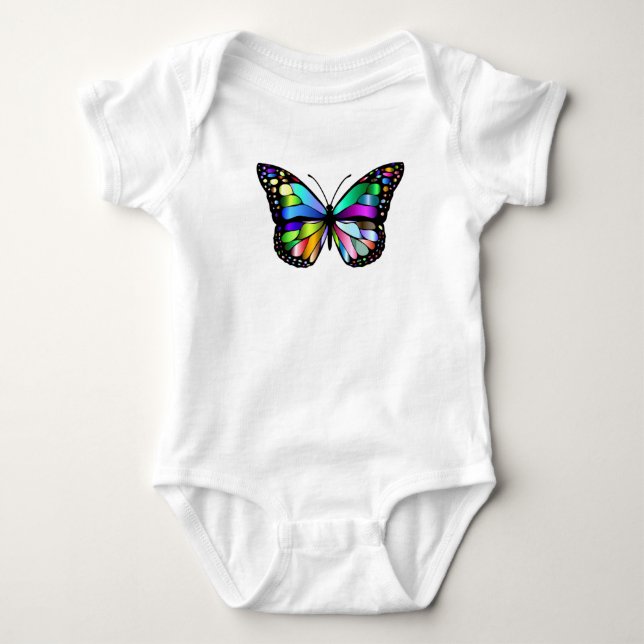 Body Para Bebê Body de Bebê Borboleta (Frente)