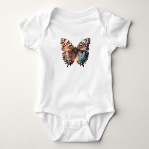 Body Para Bebê Body de Bebê Borboleta Doce