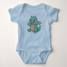Body de Bebê Charme do Pequeno Dragão
