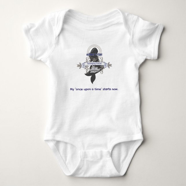 Body Para Bebê Body de Bebê Citação Inspiradora (Frente)