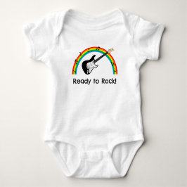 Body Para Bebê Body de Bebê com Guitarra Personalizado Pronto par