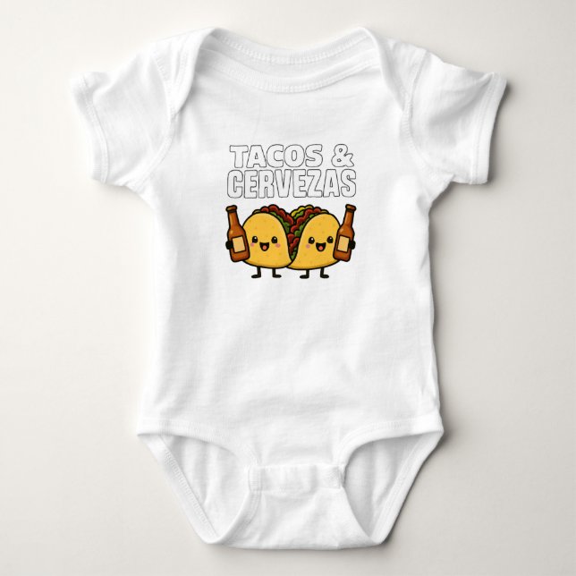Body Para Bebê Body de Bebê Cute Fiesta (Frente)