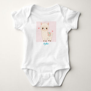 Body Para Bebê Body de Bebê e Criança de Alpaca Fofa