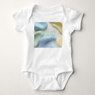 Body Para Bebê Body de bebê em jersey com gráfico elegante