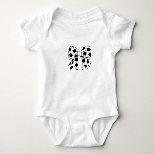 Body Para Bebê Body de Bebê Fã de Futebol Feminino (Frente)