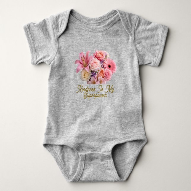 Body Para Bebê Body de Bebê Fofo com Design Adorável (Frente)